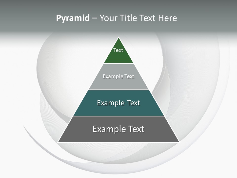 Abstract Curved Background PowerPoint Template