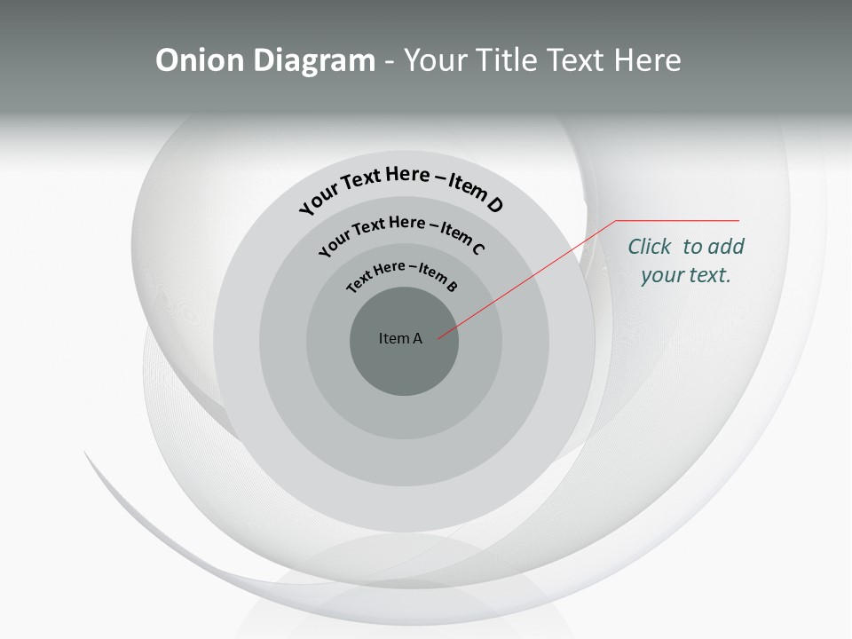 Abstract Curved Background PowerPoint Template