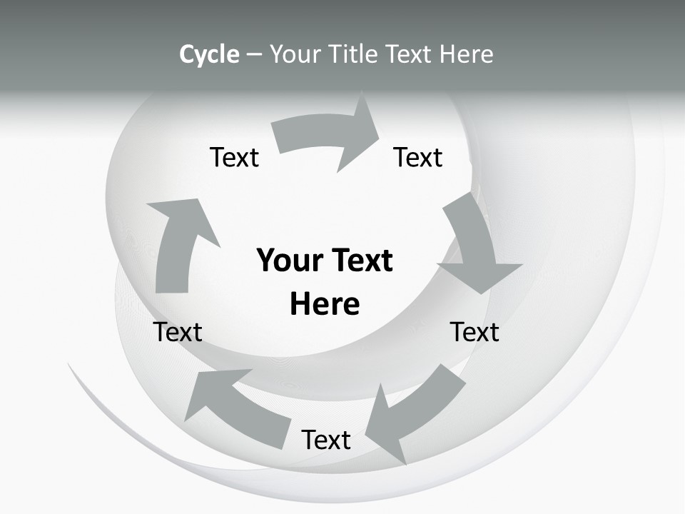 Abstract Curved Background PowerPoint Template