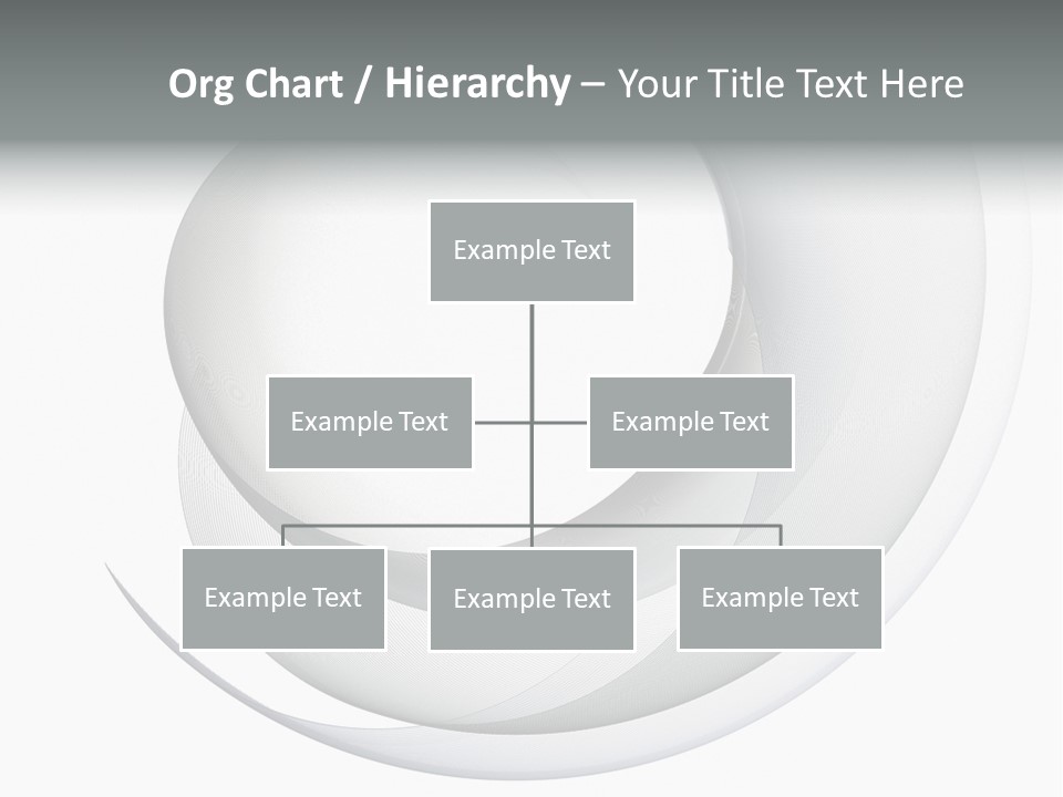 Abstract Curved Background PowerPoint Template