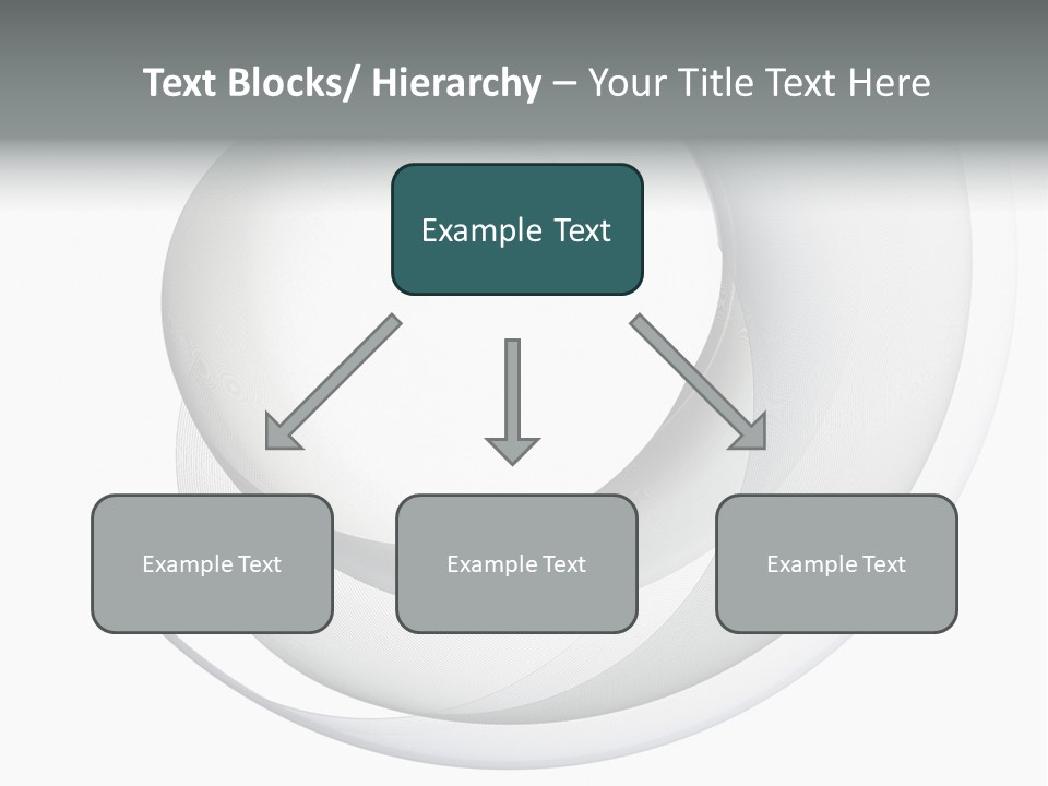 Abstract Curved Background PowerPoint Template
