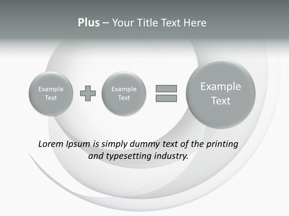 Abstract Curved Background PowerPoint Template