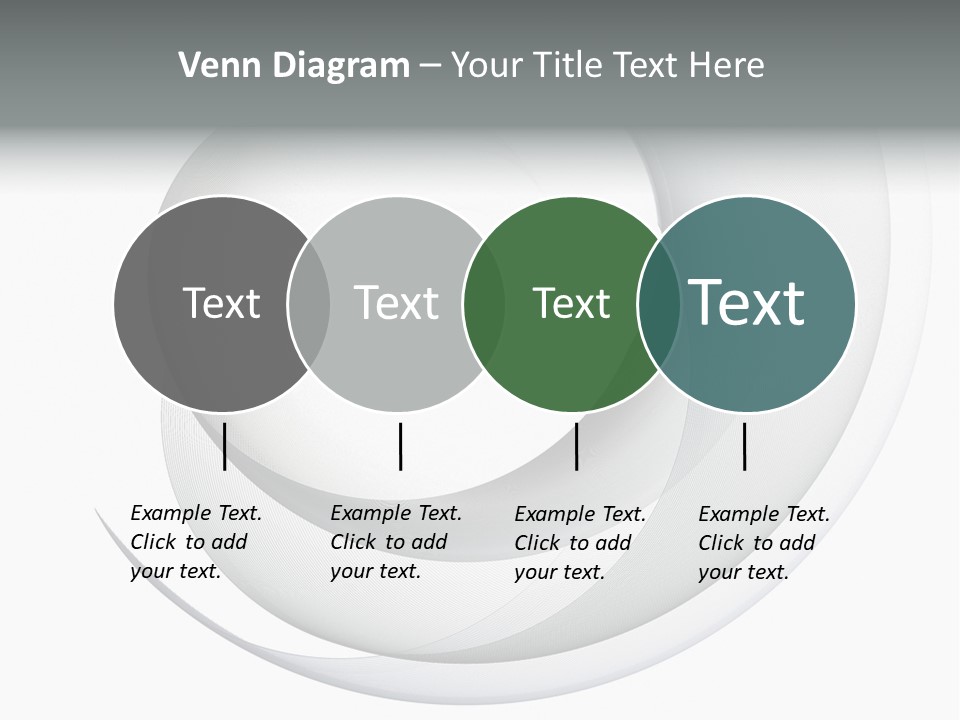 Abstract Curved Background PowerPoint Template