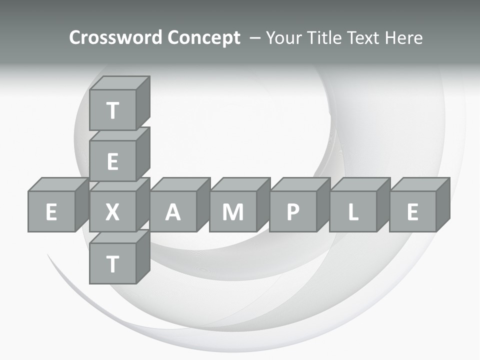 Abstract Curved Background PowerPoint Template