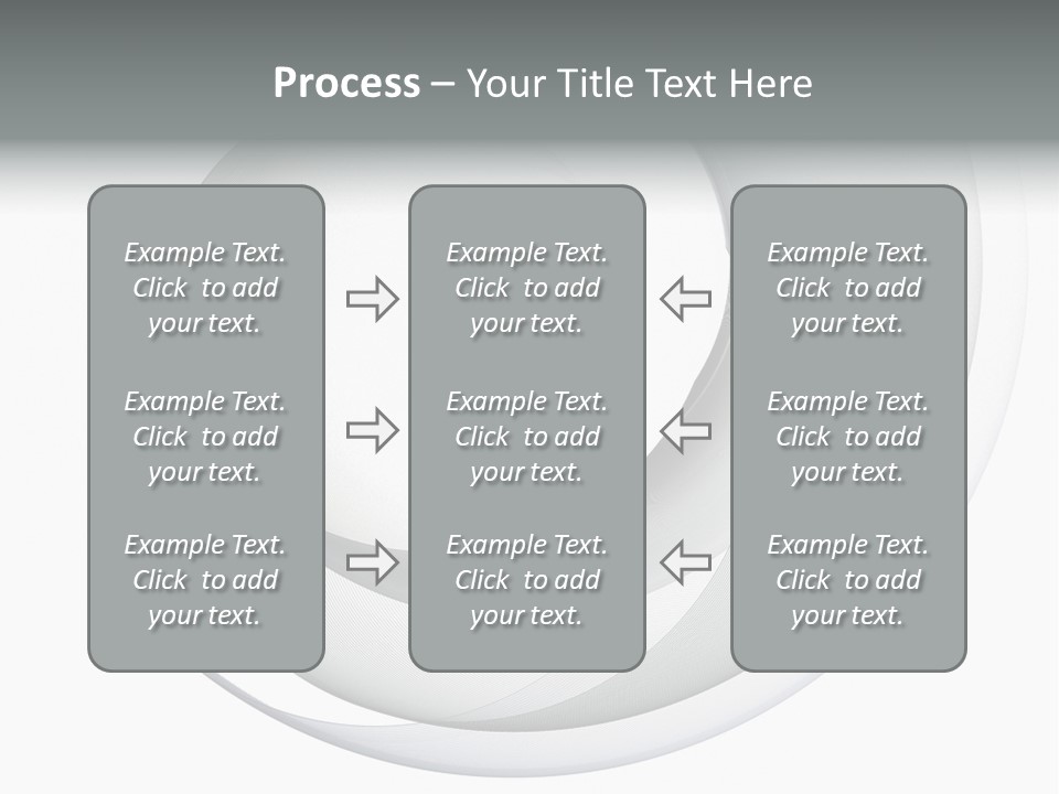 Abstract Curved Background PowerPoint Template