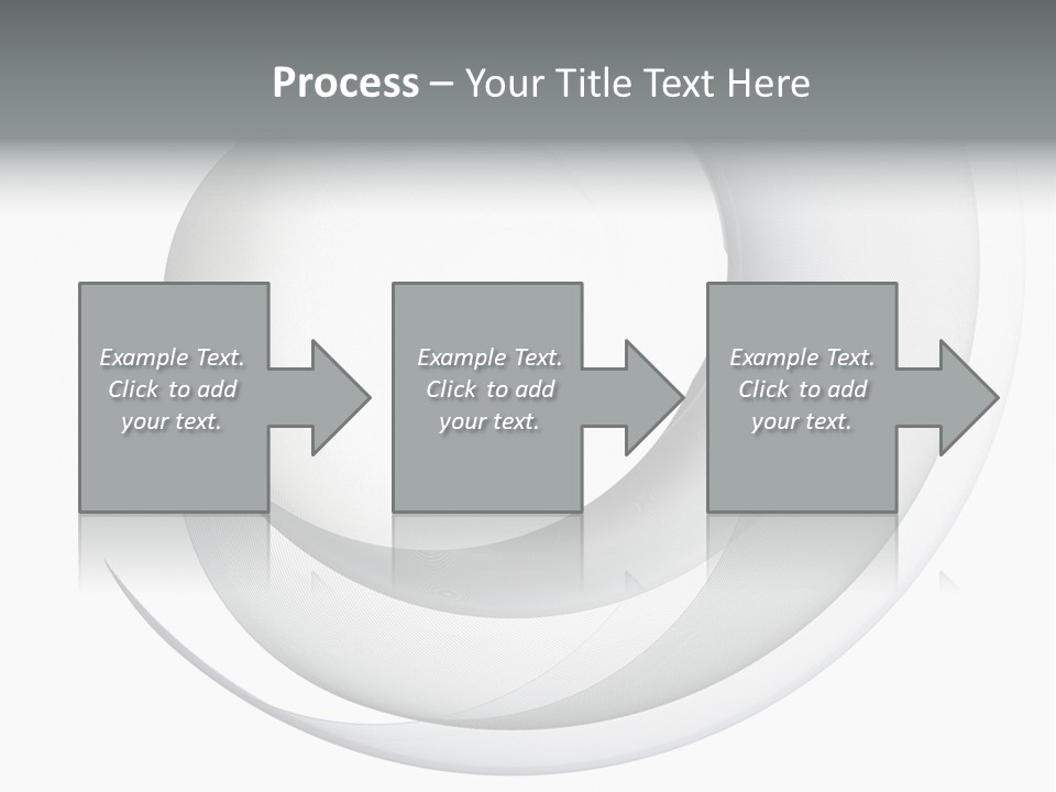 Abstract Curved Background PowerPoint Template