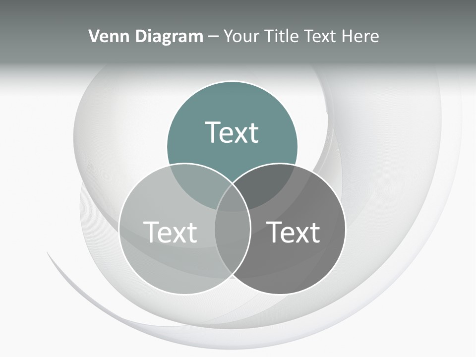Abstract Curved Background PowerPoint Template