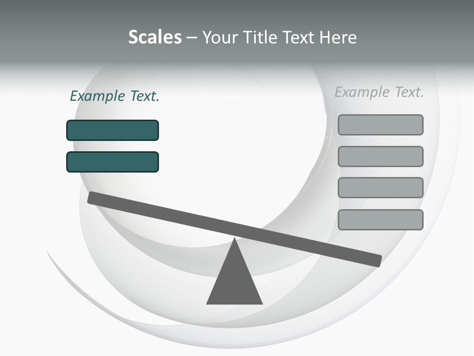 Abstract Curved Background PowerPoint Template