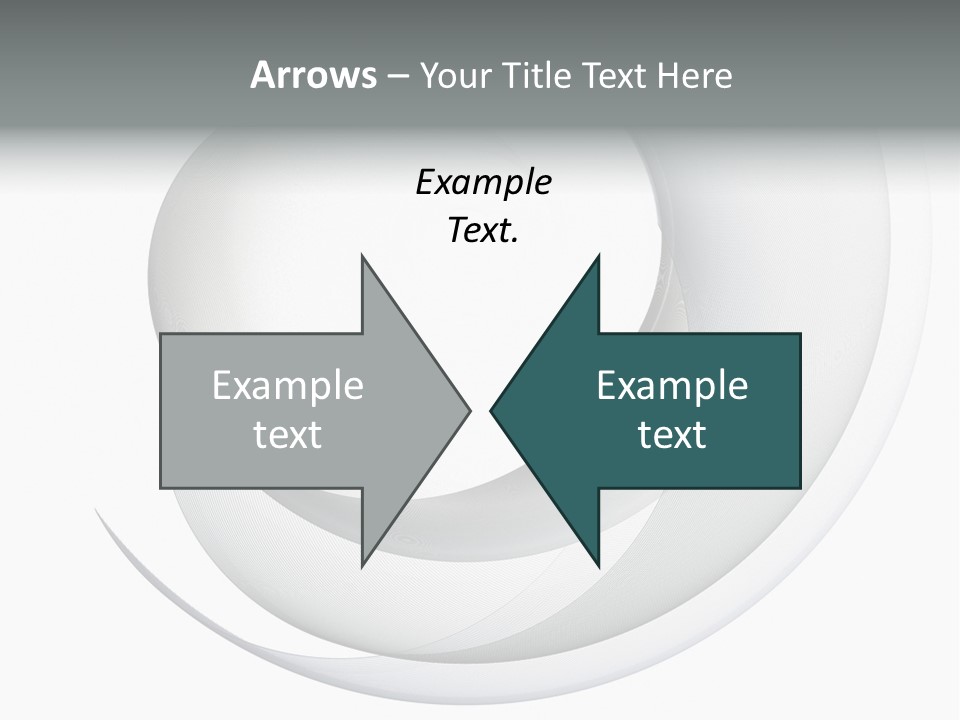 Abstract Curved Background PowerPoint Template