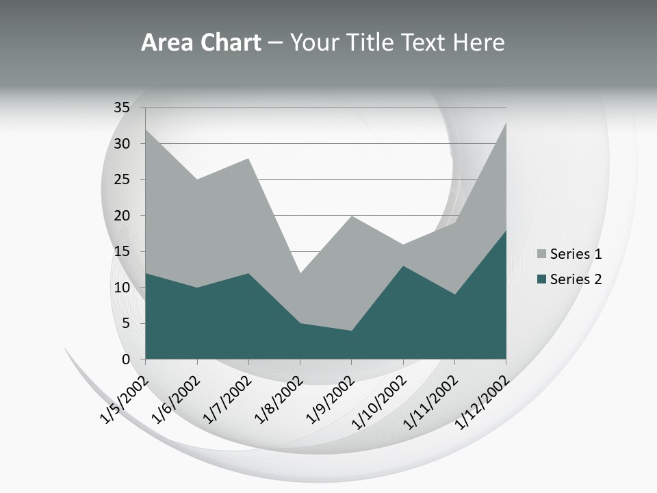 Abstract Curved Background PowerPoint Template