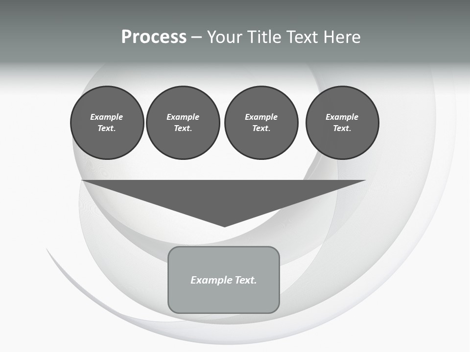 Abstract Curved Background PowerPoint Template