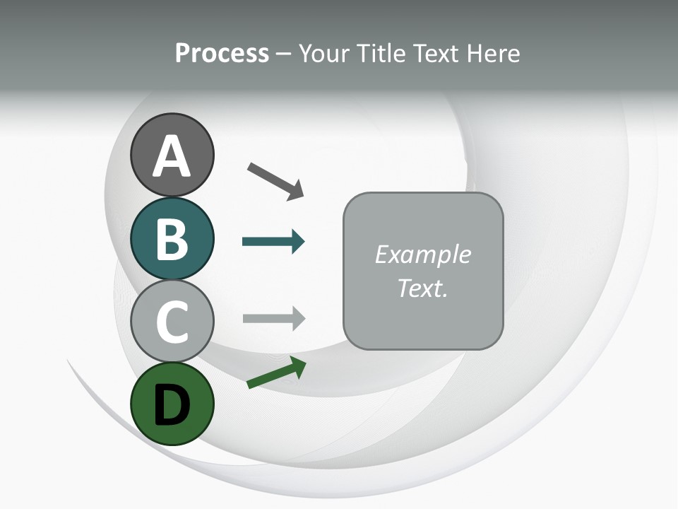 Abstract Curved Background PowerPoint Template