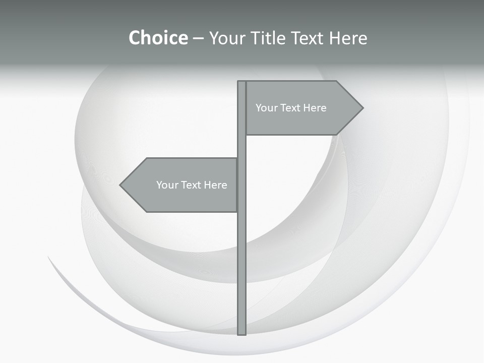 Abstract Curved Background PowerPoint Template