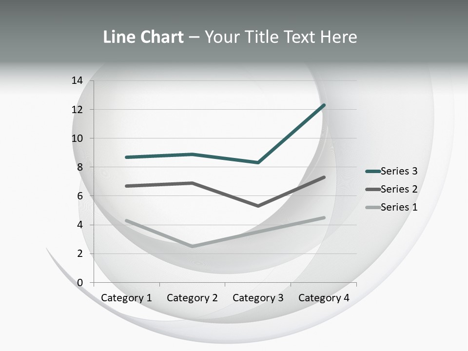 Abstract Curved Background PowerPoint Template