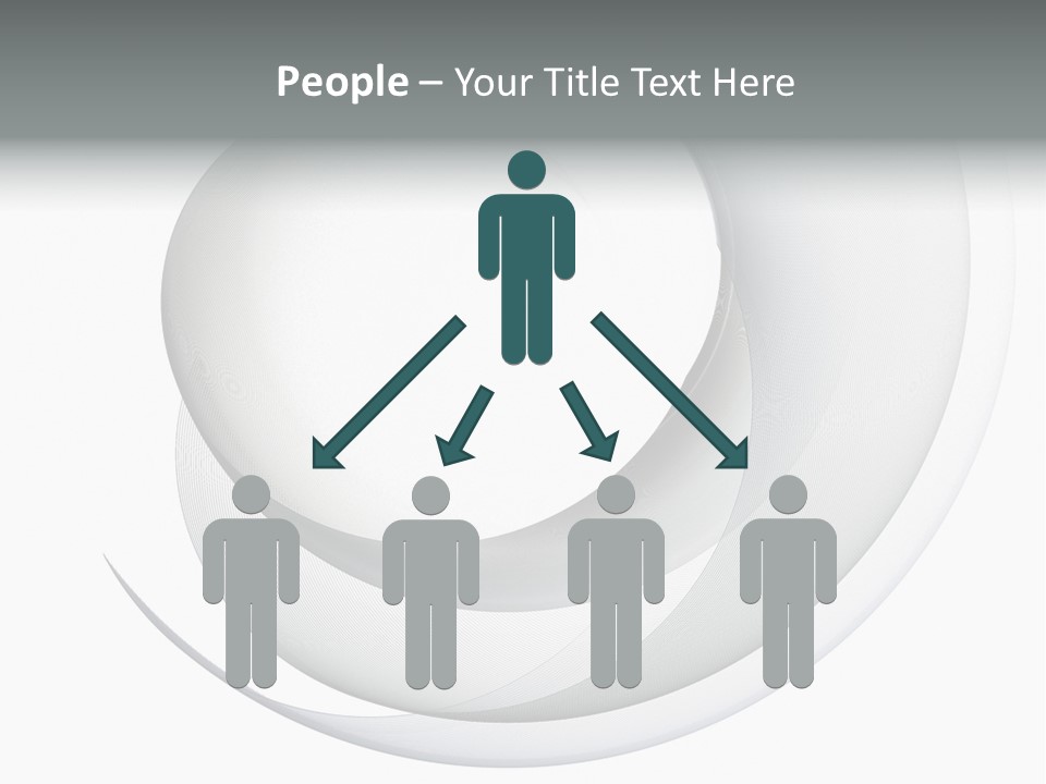 Abstract Curved Background PowerPoint Template