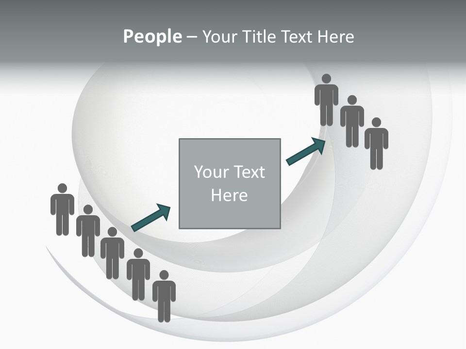 Abstract Curved Background PowerPoint Template