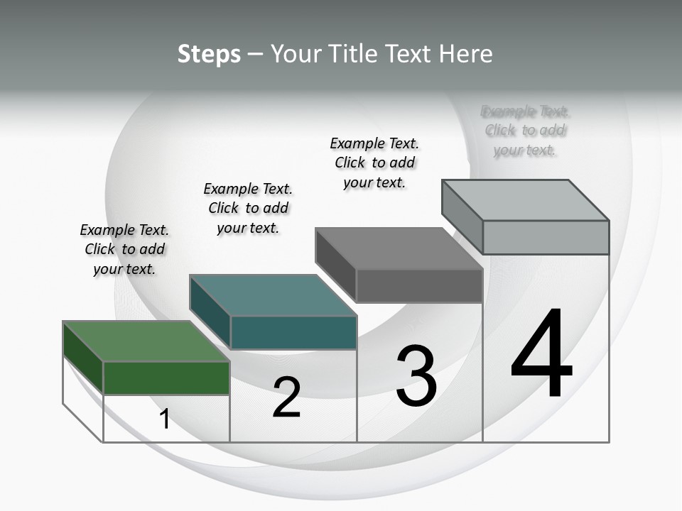 Abstract Curved Background PowerPoint Template