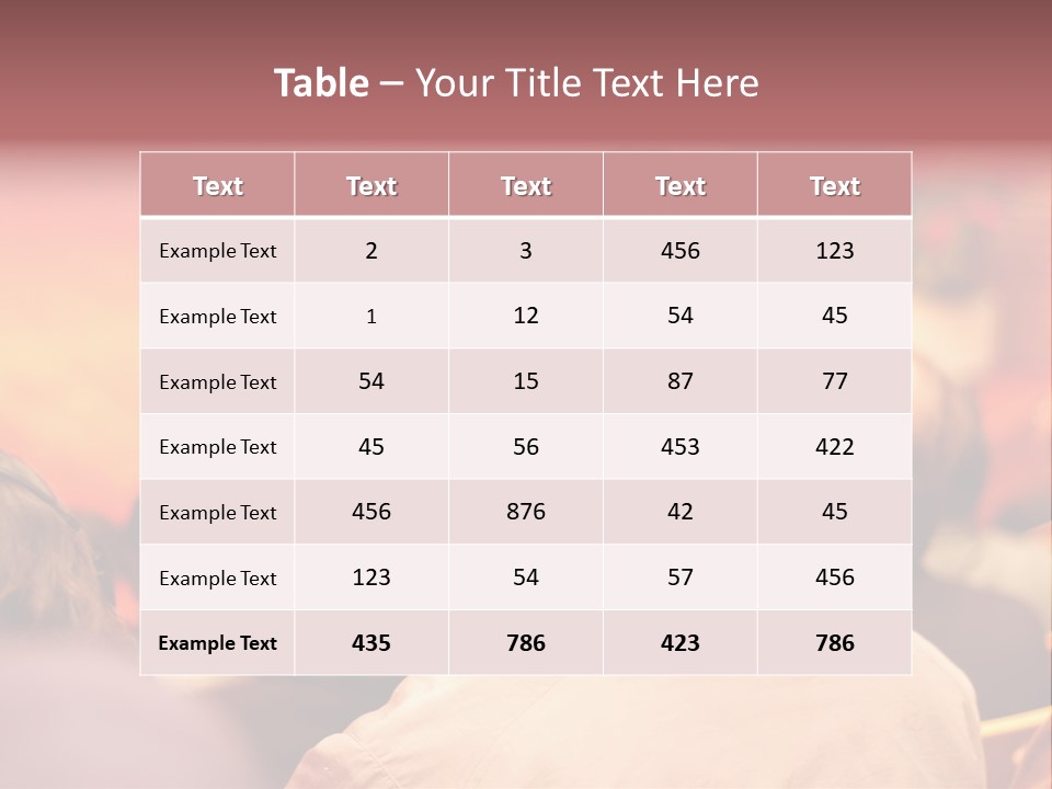 The Audience Wearing Head Phone For Online Translation PowerPoint Template