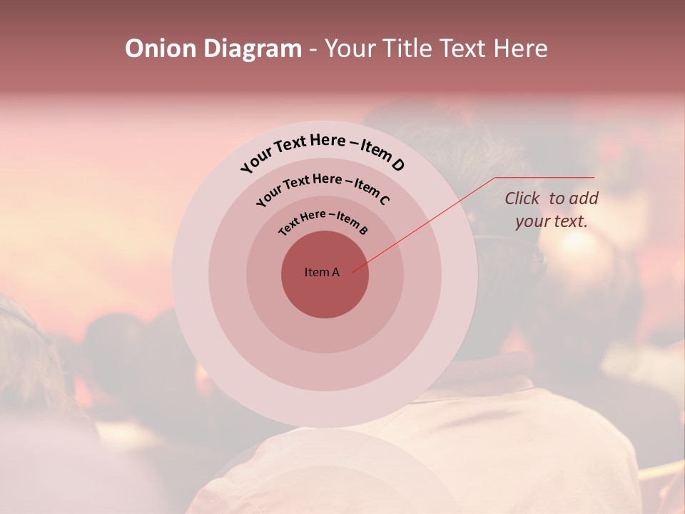 The Audience Wearing Head Phone For Online Translation PowerPoint Template