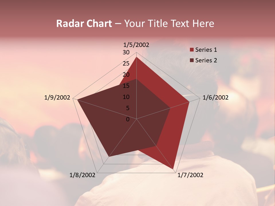 The Audience Wearing Head Phone For Online Translation PowerPoint Template