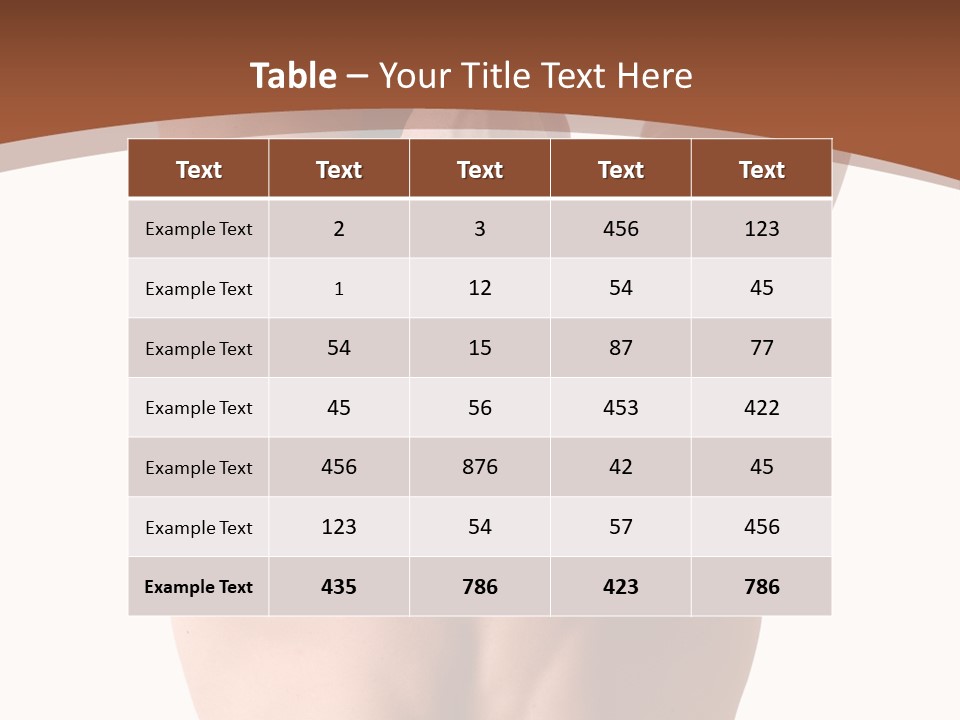 Back Of A Man Who Is Fit And Is Stretching PowerPoint Template