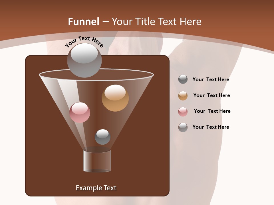 Back Of A Man Who Is Fit And Is Stretching PowerPoint Template