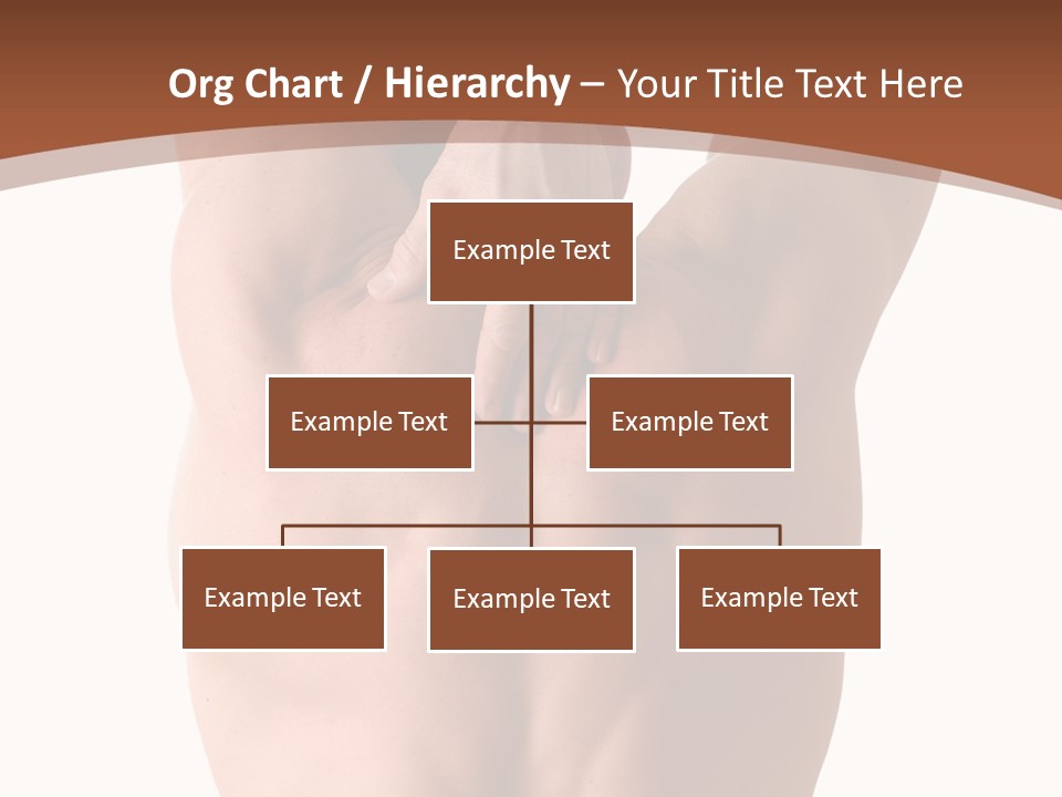 Back Of A Man Who Is Fit And Is Stretching PowerPoint Template