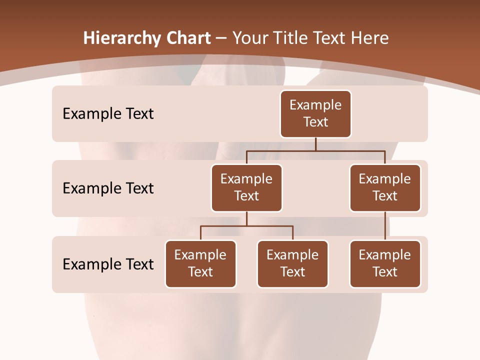 Back Of A Man Who Is Fit And Is Stretching PowerPoint Template
