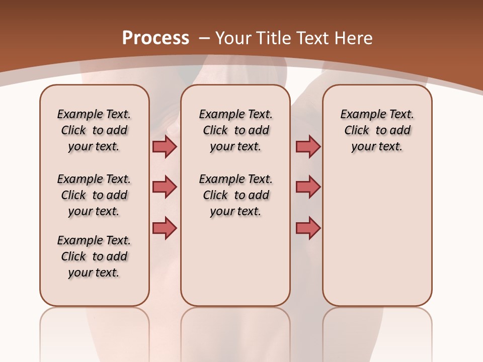 Back Of A Man Who Is Fit And Is Stretching PowerPoint Template