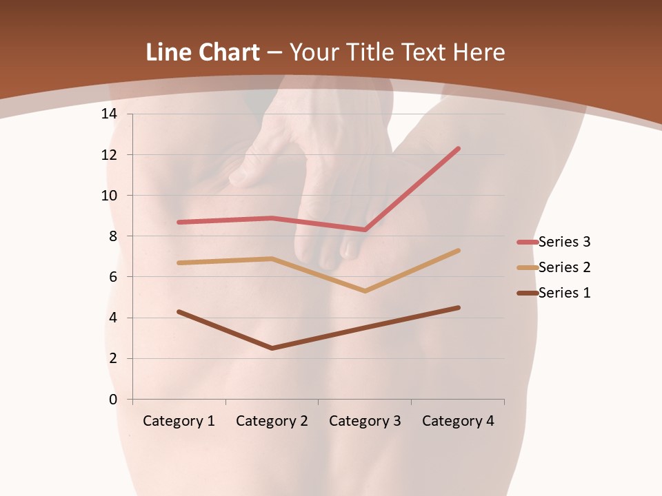 Back Of A Man Who Is Fit And Is Stretching PowerPoint Template