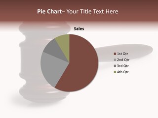 Judge's Gavel PowerPoint Template