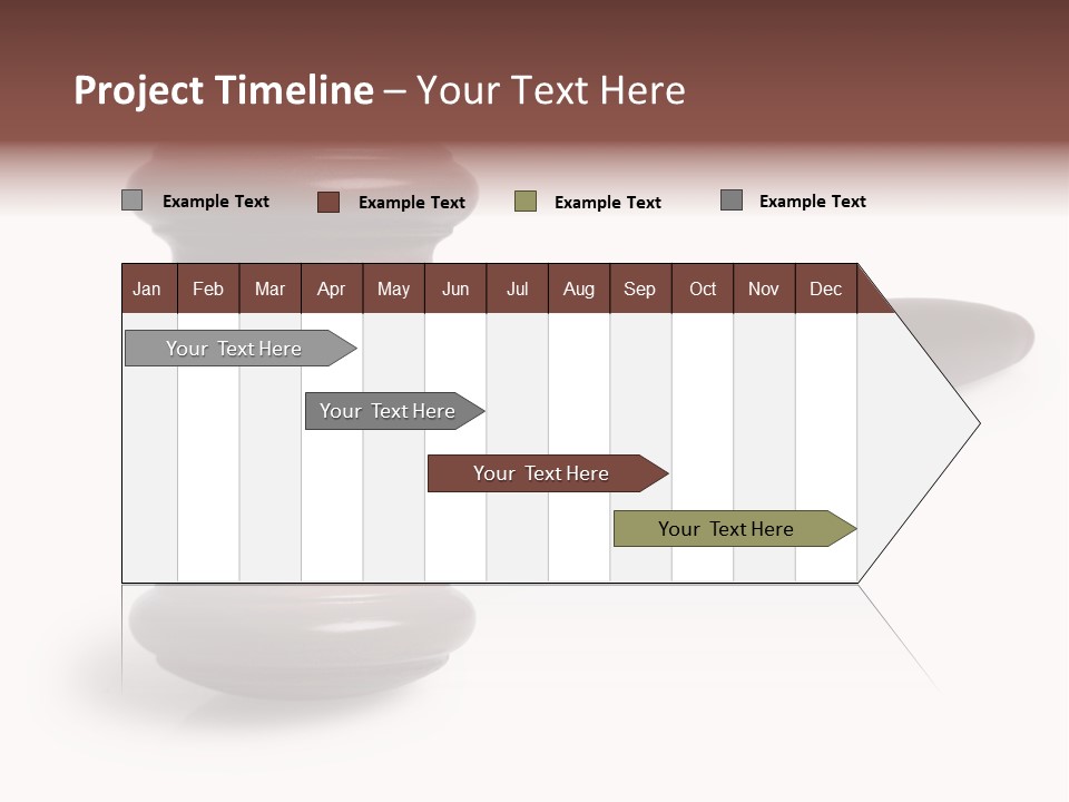Judge's Gavel PowerPoint Template