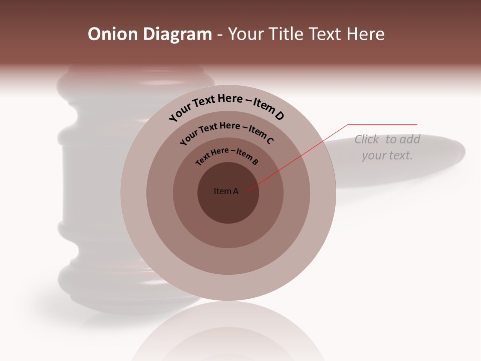 Judge's Gavel PowerPoint Template