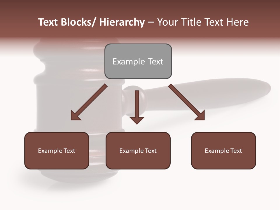 Judge's Gavel PowerPoint Template