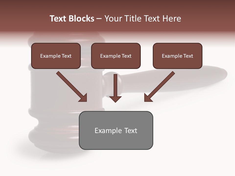 Judge's Gavel PowerPoint Template