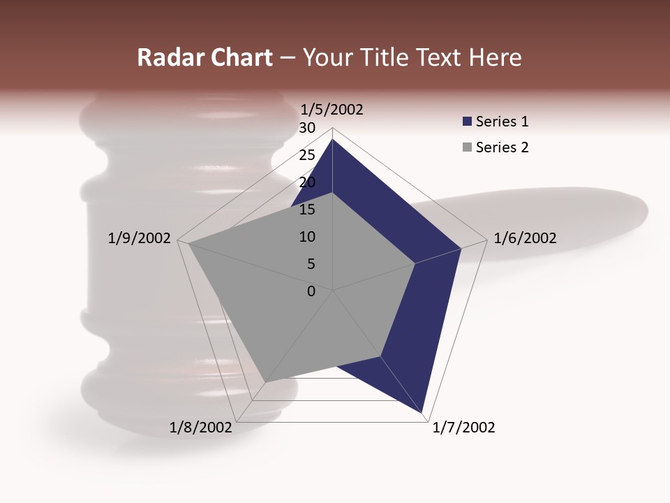 Judge's Gavel PowerPoint Template