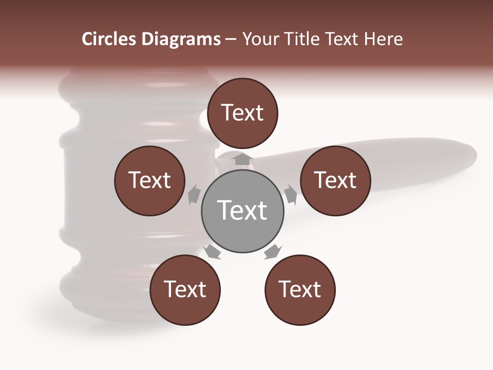 Judge's Gavel PowerPoint Template