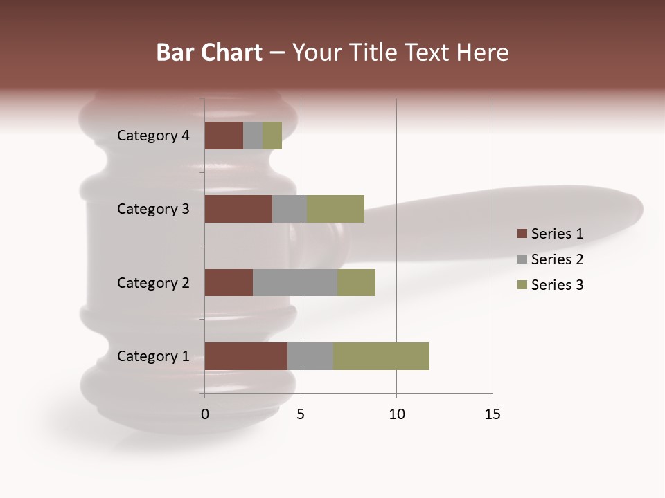 Judge's Gavel PowerPoint Template