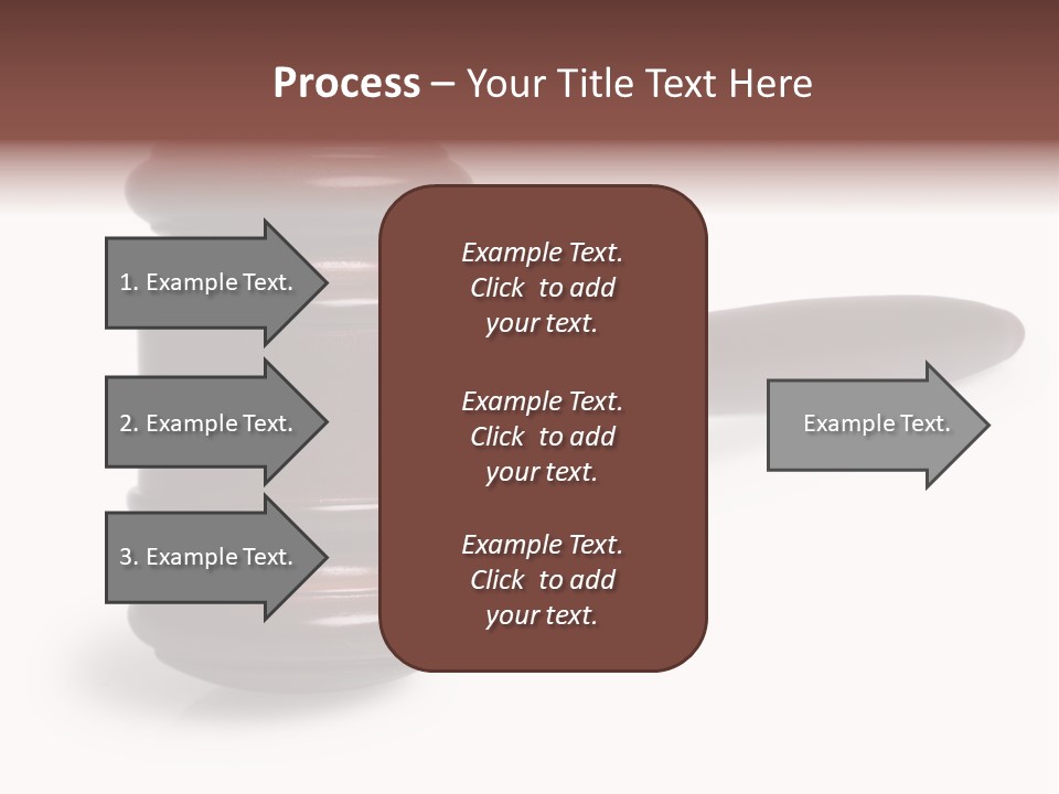 Judge's Gavel PowerPoint Template