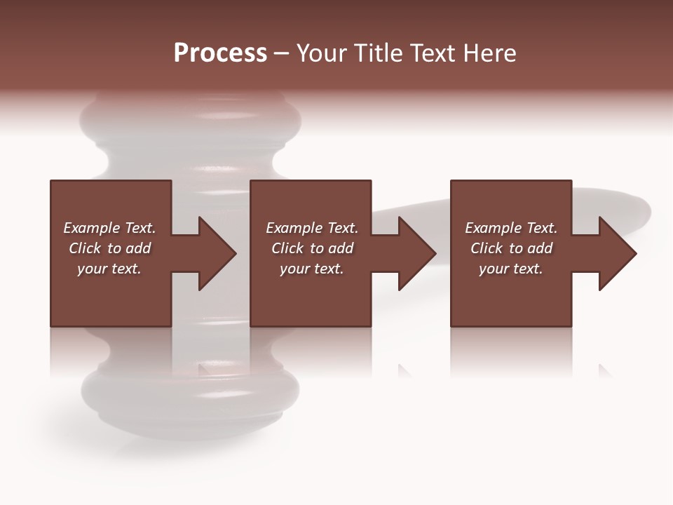 Judge's Gavel PowerPoint Template