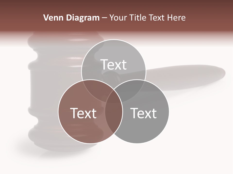 Judge's Gavel PowerPoint Template