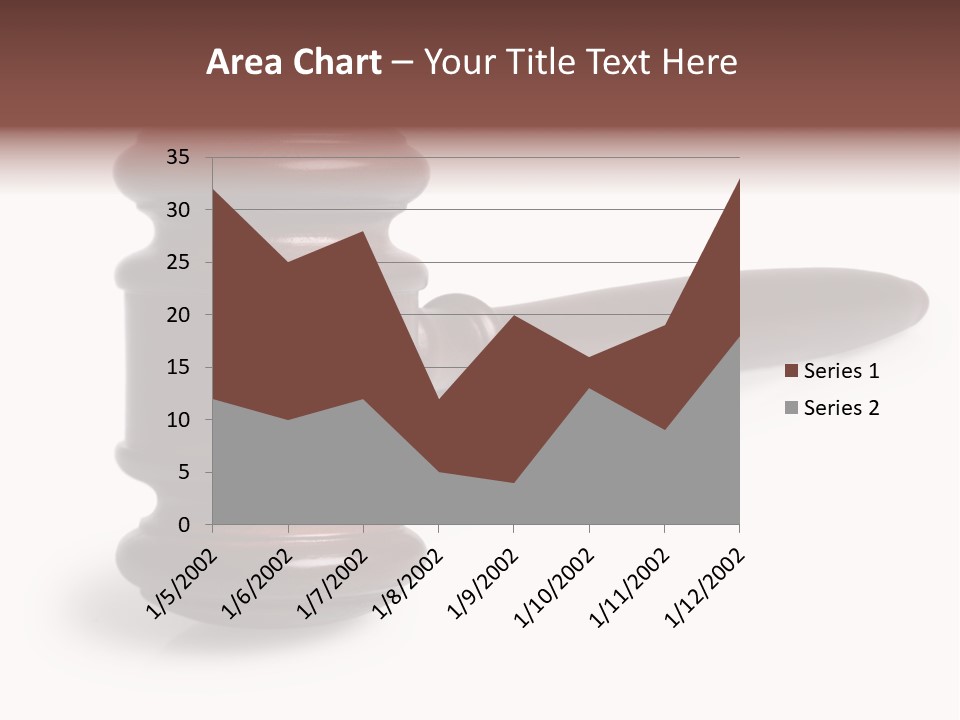 Judge's Gavel PowerPoint Template
