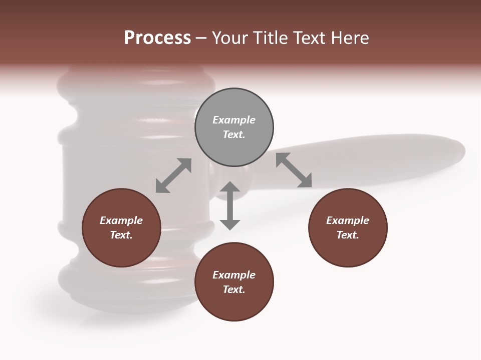 Judge's Gavel PowerPoint Template