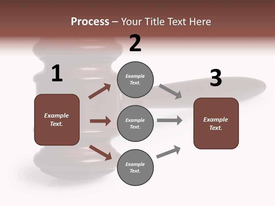 Judge's Gavel PowerPoint Template
