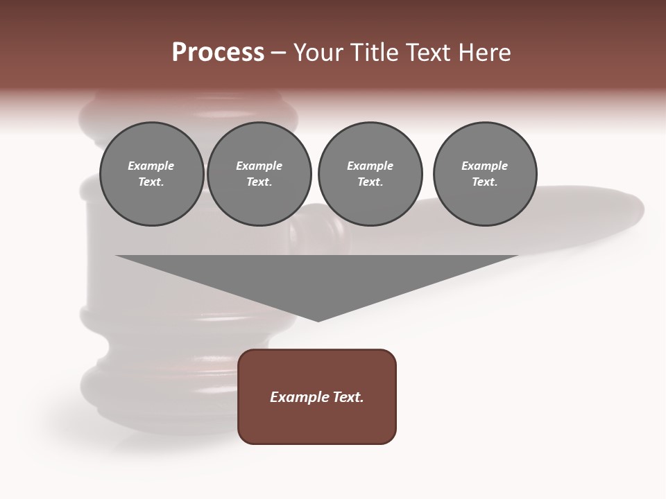 Judge's Gavel PowerPoint Template