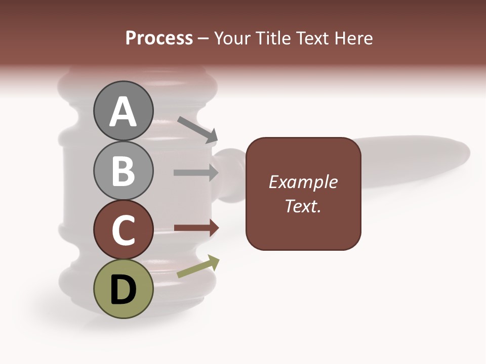 Judge's Gavel PowerPoint Template