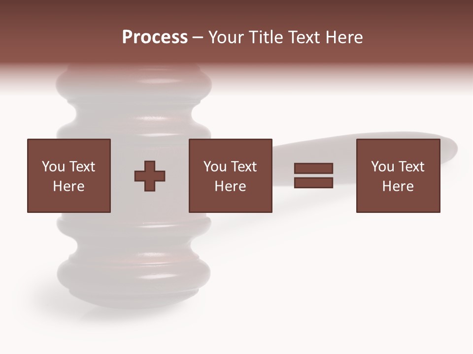 Judge's Gavel PowerPoint Template