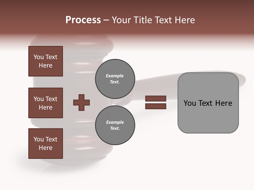 Judge's Gavel PowerPoint Template