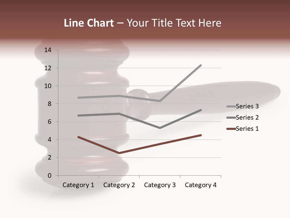 Judge's Gavel PowerPoint Template