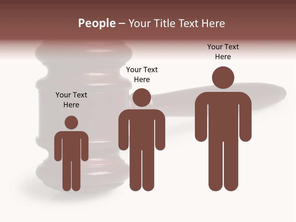 Judge's Gavel PowerPoint Template